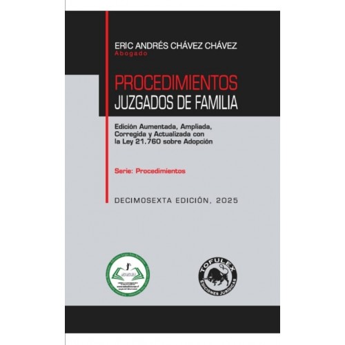 Procedimientos juzgados de Familia, decimosexta edición